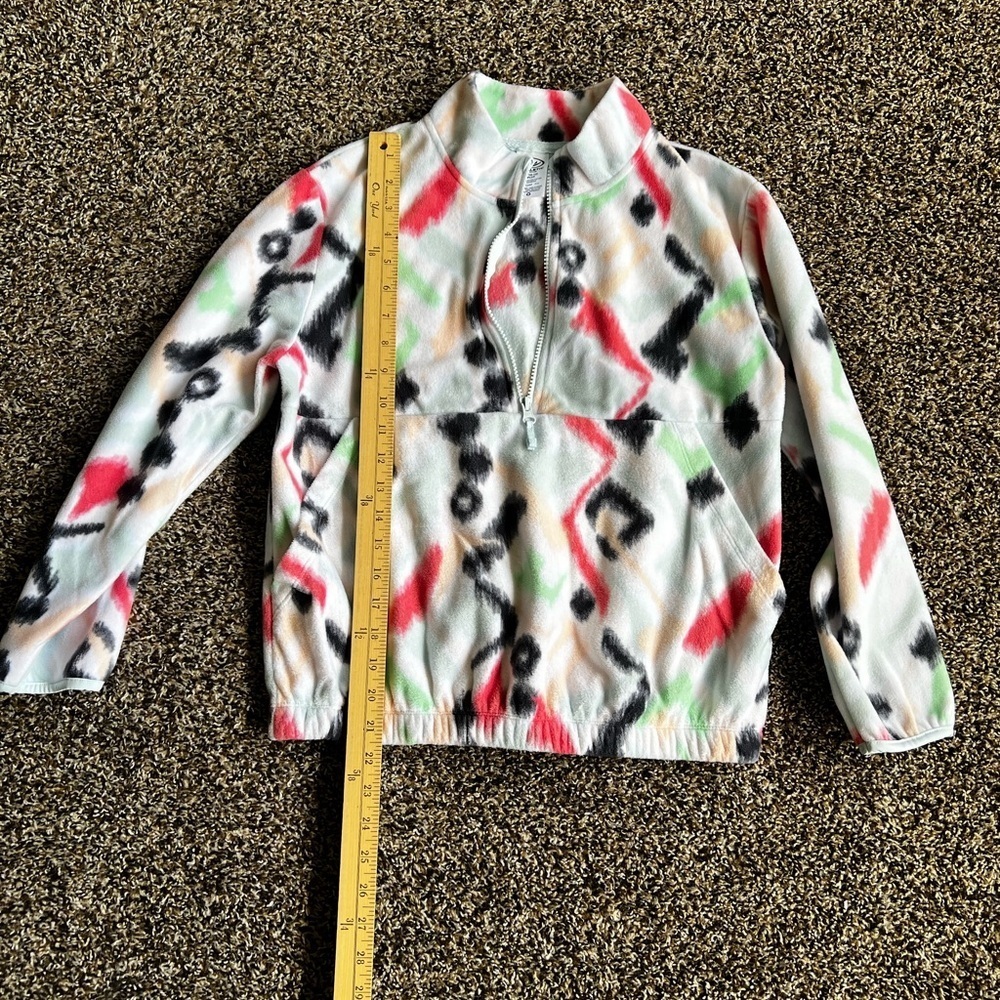 Colorful Fleece Pullover